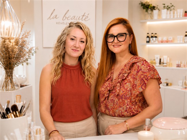 Line et Caroline à Karoleen